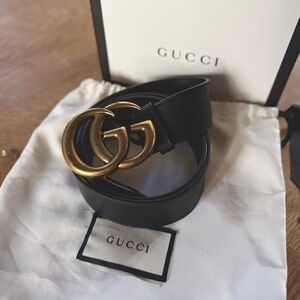 Gucci Marmont Wide Belt